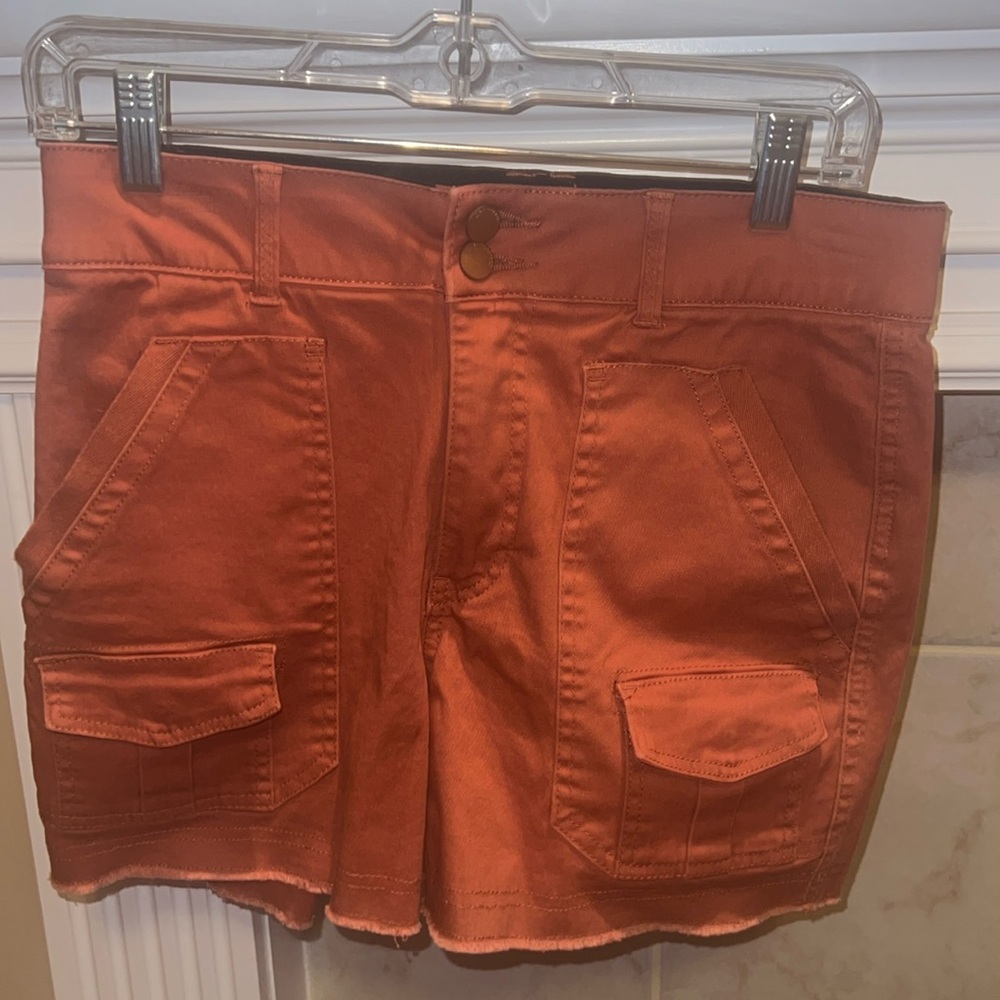 Democracy stretchy super comfy shirts with plenty of pockets in size 4. New favs